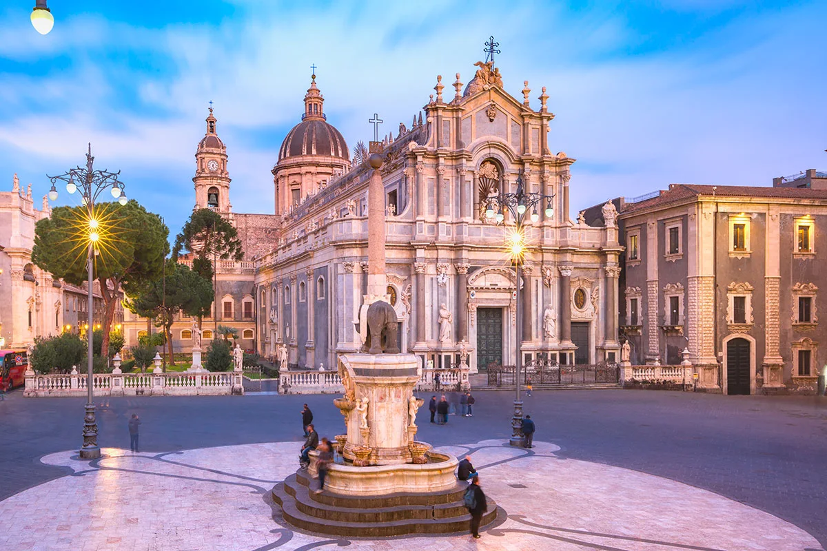 Piazza del Duomo in Catania